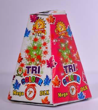 TRI COLOUR POTS ( 5 PCS )